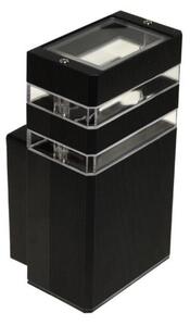 Venkovní nástěnné svítidlo SANTA 1xGU10/30W/230V IP54 černá