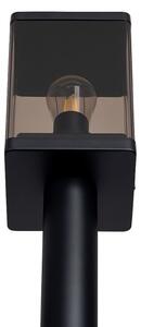 Venkovní lampa 1xE27/60W/230V IP44 černá/kouřová hnědá