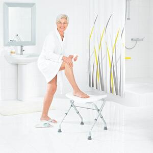 Ridder, Koupelnová židle, sklopná, bílá, A0050301