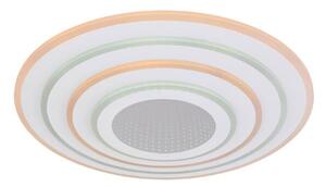 GLOBO SMART LIGHT 48544-40SH JOCELYN stropní svítidlo D400mm LED 40W/2900lm 2700-6500K bílá, chrom, dálkový ovladač