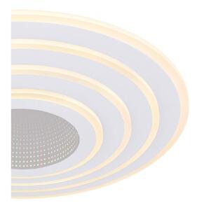 GLOBO SMART LIGHT 48544-40SH JOCELYN stropní svítidlo D400mm LED 40W/2900lm 2700-6500K bílá, chrom, dálkový ovladač