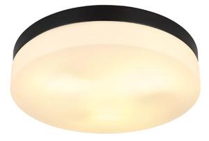 GLOBO 32113B VRANOS venkovní stropní svítidlo D300mm 3xE27 IP44 matná černá, bílá