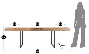 Jídelní stůl MUMBAI 60X90X77 cm