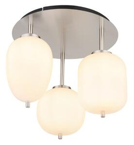 GLOBO 15345-3DNO BLACKY I stropní svítidlo D460mm 3xE14 matný nikl, bílá