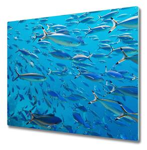Skleněná krájecí deska Korálová ryba 60x52 cm