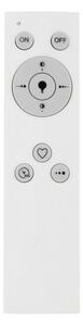 GLOBO TINY SMART LIGHT 67247-58SH stropní svítidlo LED V80mm 58W/4300lm 3000-6500K černá, opál, stmívatelné, dálkový ovladač