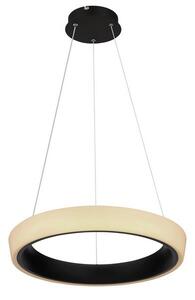 GLOBO 48272H-36B TABANO závěsné svítidlo LED D495mm 40W/2560lm 3000-6500K černá matná, opál, stmívatelné, dálkový ovladač