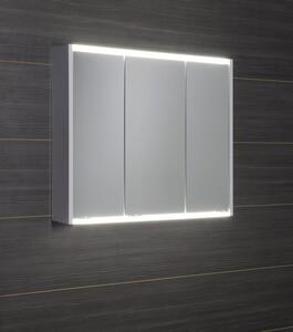 JOKEY BATU galerka 80x71x15 cm, 2x LED osvětlení, bílá