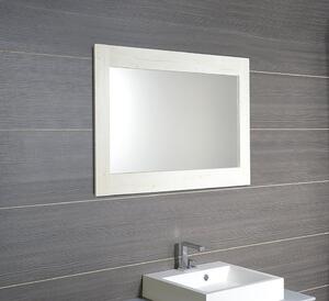 Sapho BRAND zrcadlo v dřevěném rámu 1000x800mm, starobílá