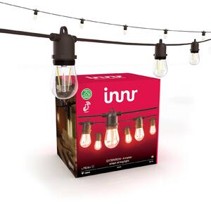 Venkovní světelný řetěz Innr LED, chytrý, žárovka, prodloužení 4 m