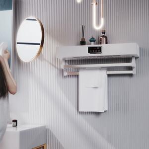 Sušák ručníků s UV sterilizátorem ElectricSun Standard White, 450 W, do koupelny nebo kuchyně, nástěnný, 60 cm