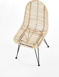 Halmar Ratanová židle K337, přírodní