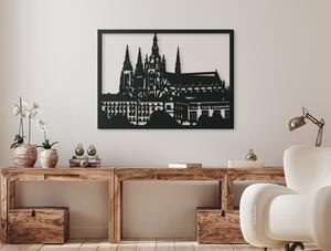 Drevko Obraz Pražský hrad