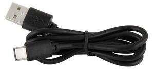 GLOBO 58436B JORJE dotyková stolní lampička V350mm LED 4,5W/120lm 3000+4000+5000K černá USB kabel, nabíjecí baterie