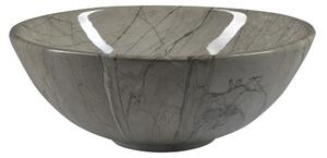 Sapho DALMA keramické umyvadlo na desku, Ø 42 cm, grigio
