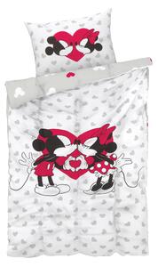 Ložní povlečení pro zamilované, 140 x 200 cm, 70 x 90 cm (Mickey a Minnie Mouse) (100370641001)