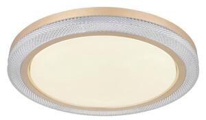GLOBO 41372-24 BOLLY stropní svítidlo D505mm LED 20W/1100lm 2700-6500K bílá, zlatá, dálkový ovladač