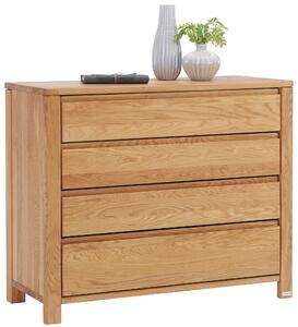 KOMODA, divoký dub, divoký dub, 105/86/45 cm Linea Natura - Široké komody