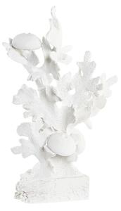 Dekorativní postava DKD Home Decor Bílý Korálová Středomoří 28,5 x 16,5 x 42,4 cm