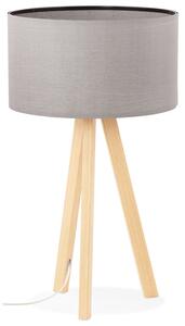 Kokoon Design Stolní lampa Trivet Mini Barva: bílá/přírodní TL00210WHNA