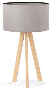 Kokoon Design Stolní lampa Trivet Mini Barva: šedá/přírodní