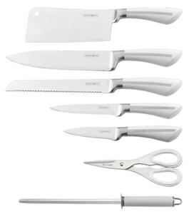 Royalty Line 8-dílná sada ocelových nožů, nůžek a ocílky RL-KSS750