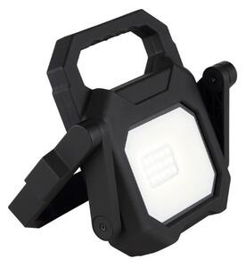 GLOBO 34309 BRIAN Outdoor prenosný projektor LED 6W/800lm 4000K IP54 černá, průhledná, včetně baterie CR18650 2200mAh/5V 3h, USB kabel