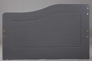 Postel s výsuvným lůžkem MADGE šedá, 90x200 cm
