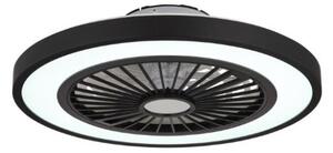 GLOBO 03653 BLIZZAK stropní svítidlo s ventilátorom D540mm LED 45W/2080lm 3000-6500K černá, bílá, dálkový ovladač