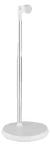 GLOBO 58454W MEEYA dotyková stolní lampička LED V446mm 6W/300lm 3000+4000+6500K stříbrná, bílá, včetně baterie CR18650 1500mAh 3,7V, USB kabel