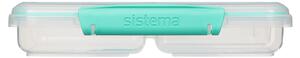 Sistema Krabička na svačinu Multi Split To Go se 3 oddíly 820 ml Barva: minty teal