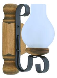 Nástěnné svítidlo RUSTIC 1xE14/40W/230V buk