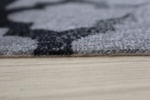 Berfin Dywany Protiskluzový běhoun na míru Zel 1017 Silver (Grey) s obšitím - šíře 67 cm s obšitím