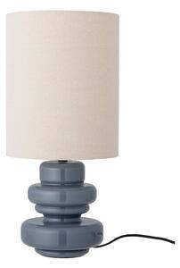 Modrá stolní lampa s textilním stínidlem (výška 51 cm) Fabiola – Bloomingville
