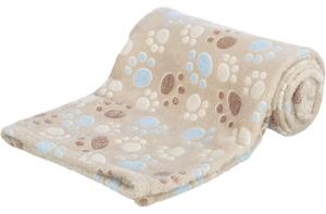 Béžová fleecová deka pro psa 100x70 cm Trixie Laslo – Plaček Pet Products