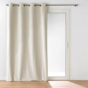 Béžový sametový závěs 140x260 cm Olympe – douceur d'intérieur