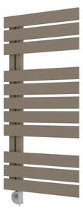 Vertaduro - Koupelnový radiátor s termostatem ZIVA 500W 109x50 cm taupe