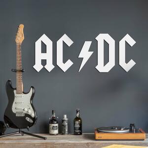 DUBLEZ | Dřevěné logo - Nápis na zeď - AC/DC