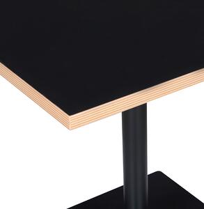 Kokoon Design Jídelní stůl Baba Tvar: bílá/černá - kulatý