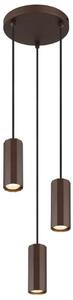 GLOBO 57919-3H JAMES závěsné svítidlo D210mm 3xGU10 bronzová hnědá