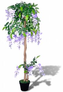 Umělá vistárie v květináči 120 cm 241364