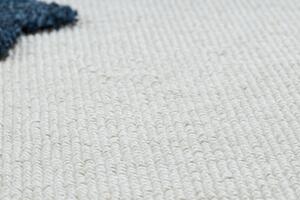 Dětský koberec YOYO GD75 bílý / šedý - hvězdičky