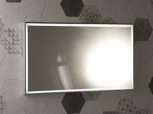 LUMINAR zrcadlo s LED osvětlením v rámu 1200x550mm, chrom