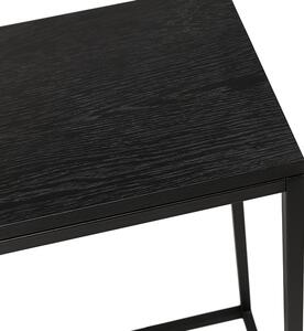 Kokoon Design Konzolový stolek Myriam Barva: Černá