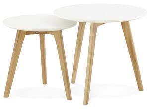 Kokoon Design Konferenční stolek Espino Barva: šedá/přírodní