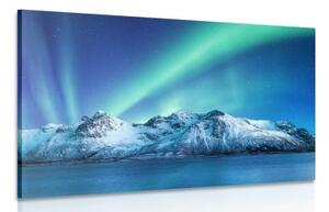 Obraz arktická polární záře - 60x40 cm