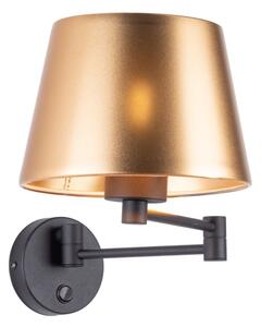 Nástěnná lampa GLORY 1xE27/15W/230V zlatá/černá