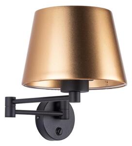 Nástěnná lampa GLORY 1xE27/15W/230V zlatá/černá