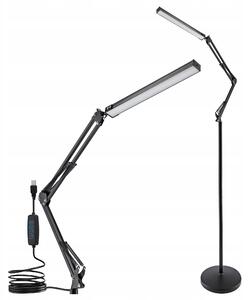 LED stojací lampa 10 W, 3 režimy barvy světla, 350 lm, teplá bílá