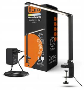 LED stolní lampa 10 W, s dotykovým ovládáním, CCT, nastavitelná, 350 lm